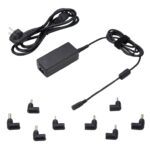 EWENT CARGADOR AUTOMATICO UNIVERSAL NOTEBOOK 45W CON 8 PUNTAS